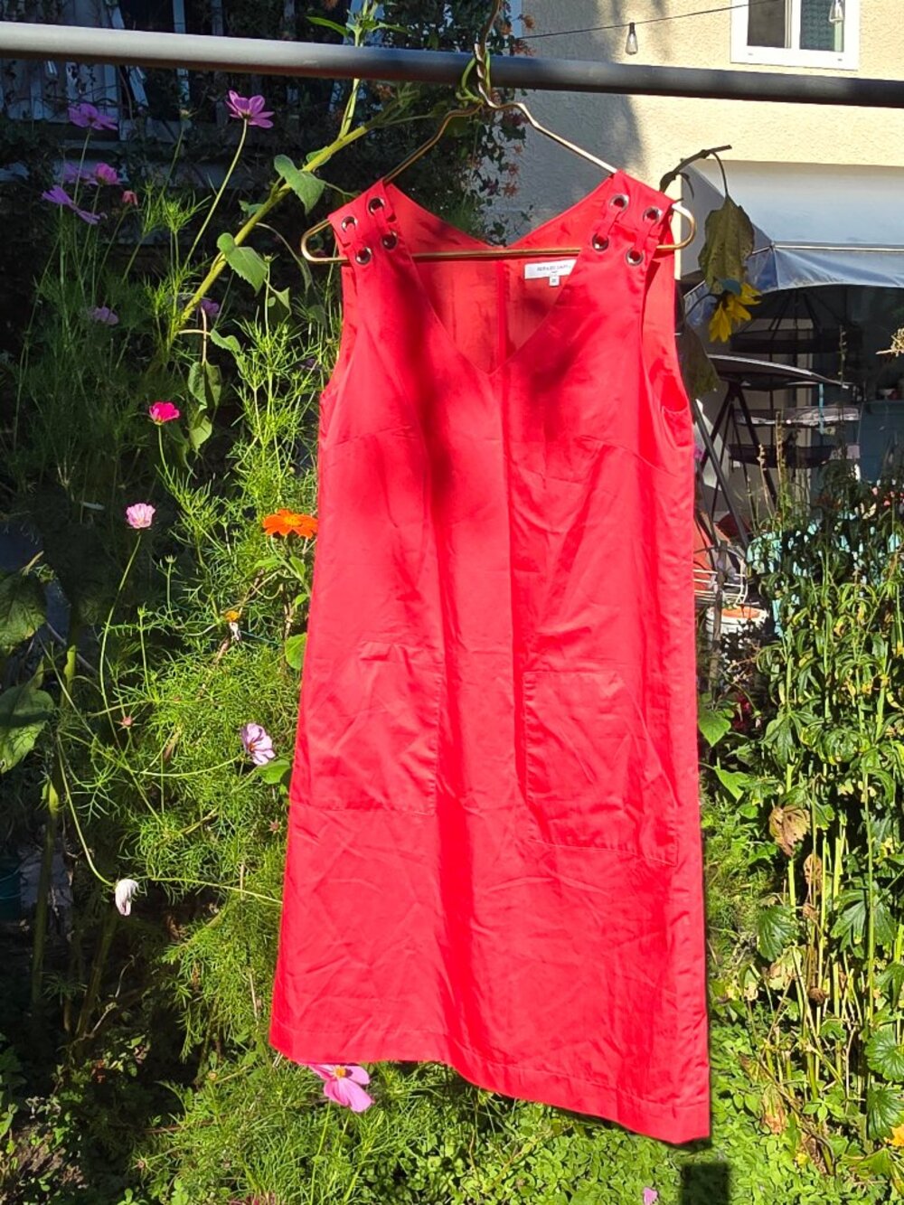 Gérard Darel Red Midi Dress — EU 36